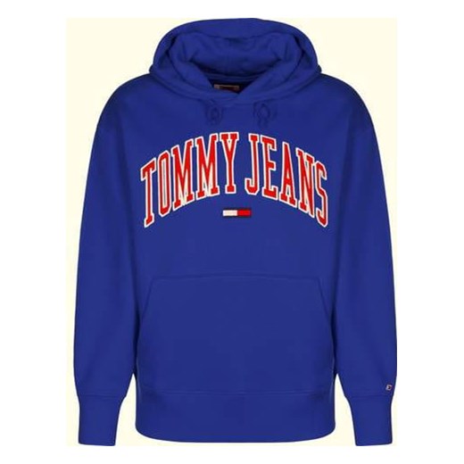 TOMMY JEANS BLUZA CLEAN COLLEGIATE HOODIE | RELAXED FIT Tommy Jeans S okazja minus70.pl