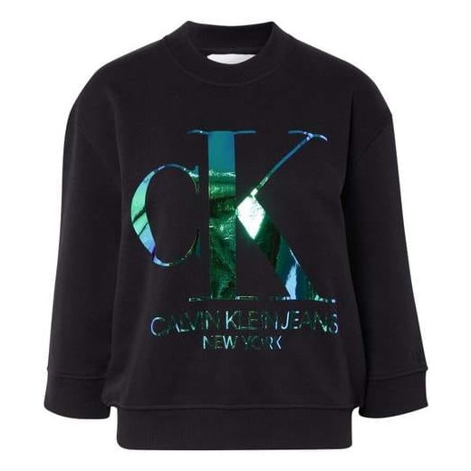 Bluza damska Calvin Klein młodzieżowa krótka dresowa 