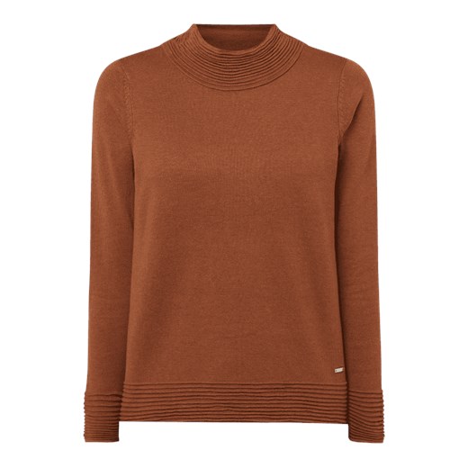 Sweter z mieszanki bawełny ekologicznej Esprit L okazja Peek&Cloppenburg