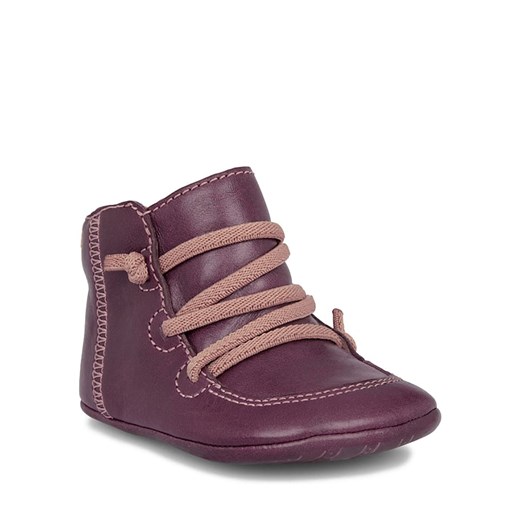 Skórzane buty "Santorini" w kolorze fioletowym do raczkowania Camper 17 Limango Polska