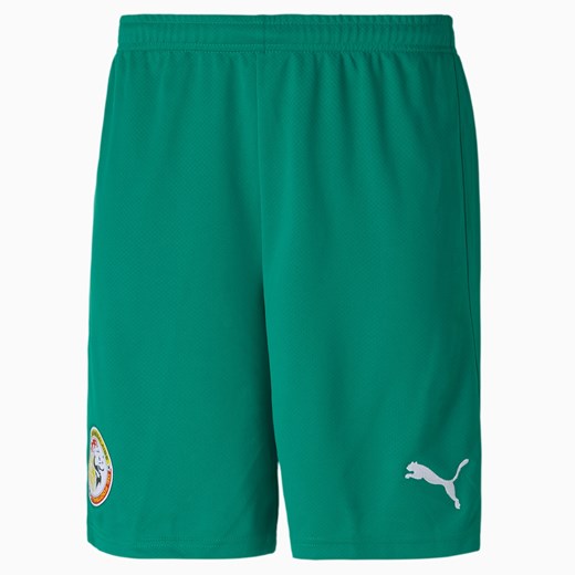 PUMA Senegal Home Replica Men's Football Shorts, Zielony Biały, rozmiar XS, Odzież Puma XL PUMA EU