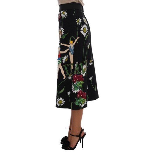 Daisy Brocade Skirt Dolce & Gabbana IT36|XXS okazja showroom.pl