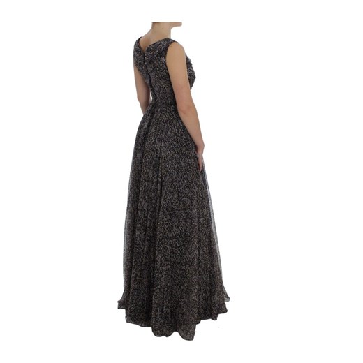 Dark Shift Gown Full Length Dress Dolce & Gabbana S okazja showroom.pl