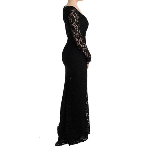 Floral Lace Sheath Long Dress Dolce & Gabbana XS okazja showroom.pl