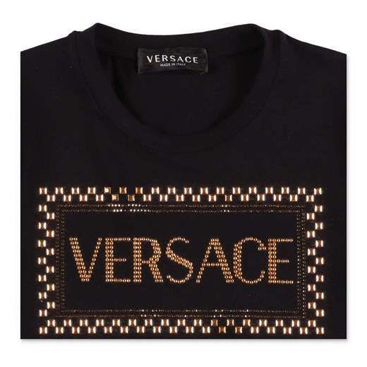 90s logo t-shirt Versace 8y showroom.pl