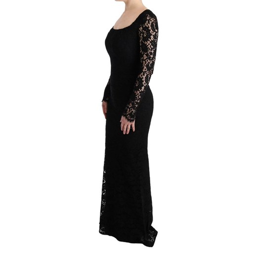 Floral Lace Sheath Long Dress Dolce & Gabbana XS okazyjna cena showroom.pl