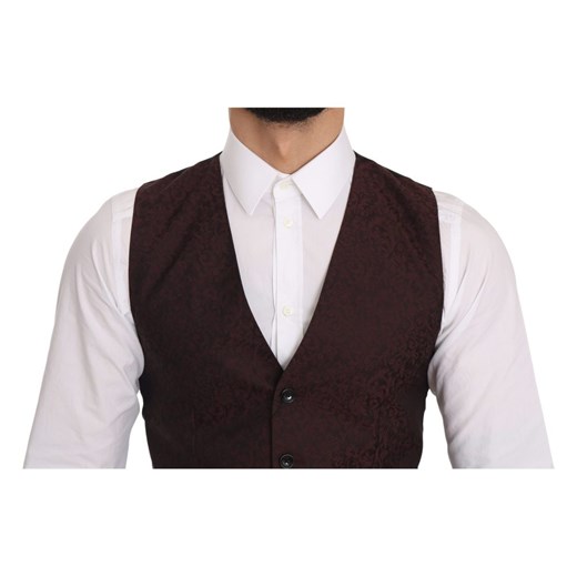 Brocade Slim Fit Vest Dolce & Gabbana IT44 | XS showroom.pl okazja