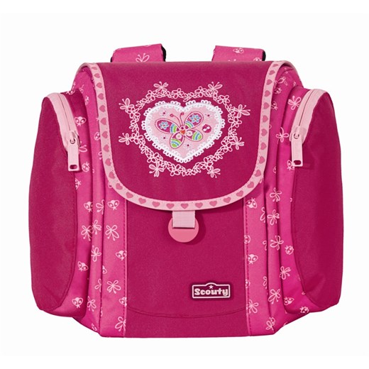 SCOUT Plecak Minimega Lovely Heart (20220042700) babyhop-pl rozowy Plecaki