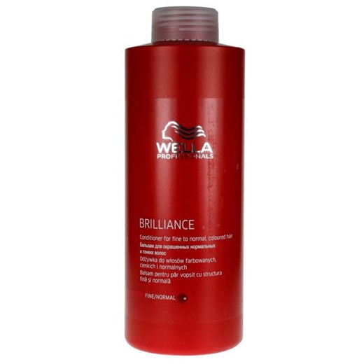 Wella Professionals Brilliance Conditioner odżywka do cienkich włosów farbowanych 1000 ml