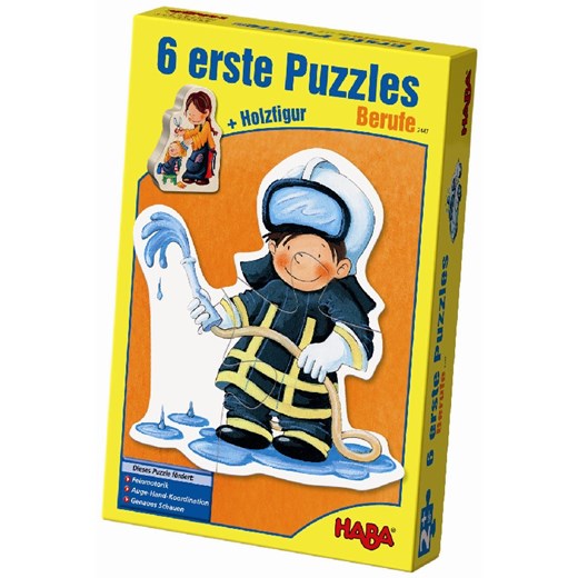 HABA Pierwsze puzzle Jaki to zawód? (HB2447) babyhop-pl zolty 
