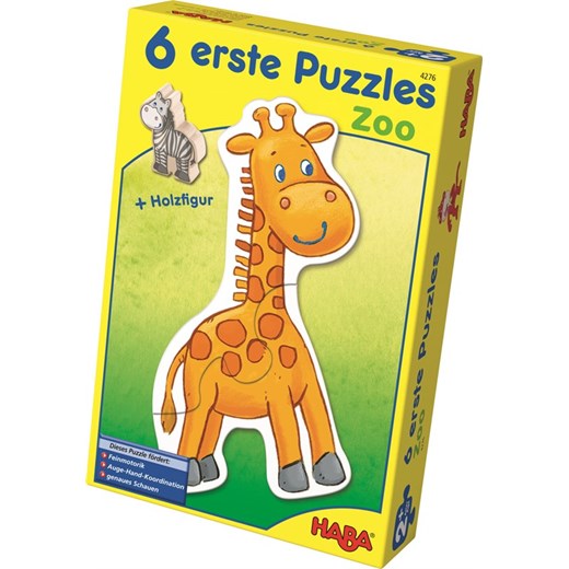 HABA Puzzle Zoo (HB4276) babyhop-pl zielony 