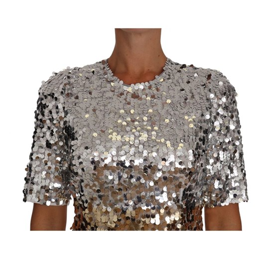 Sequined Sheath Gown Mini Dress Dolce & Gabbana L okazyjna cena showroom.pl