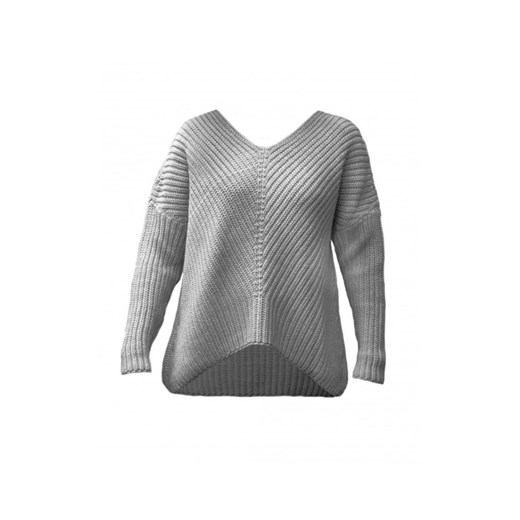 Sweter o asymetrycznym kroju swe191 mkm, swe124 Lanti L/XL showroom.pl