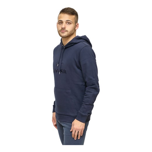 Hooded sweatshirt with embroidered logo Lacoste L showroom.pl
