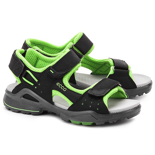 Biom - Czarne Nylonowe Sandały Dziecięce - 70355358323 mivo zielony buty na lato