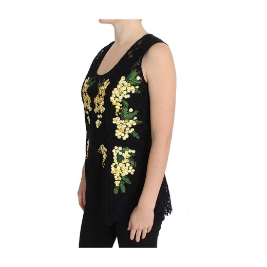 Floral Lace Embroidered Blouse Dolce & Gabbana IT48|XL okazja showroom.pl