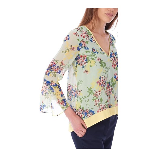 LONG SLEEVE PRINTED BLOUSE Luckylu 46 IT showroom.pl