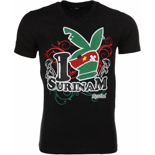 T-shirt - I Love Suriname Local Fanatic XS promocja showroom.pl