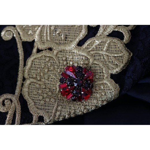 Silk Stretch Gold Crystal Dress Dolce & Gabbana 2XS - 38 IT okazja showroom.pl