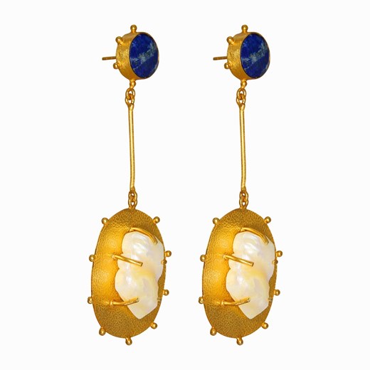 Dark Atlantic Earrings Dinari Jewels ONESIZE showroom.pl