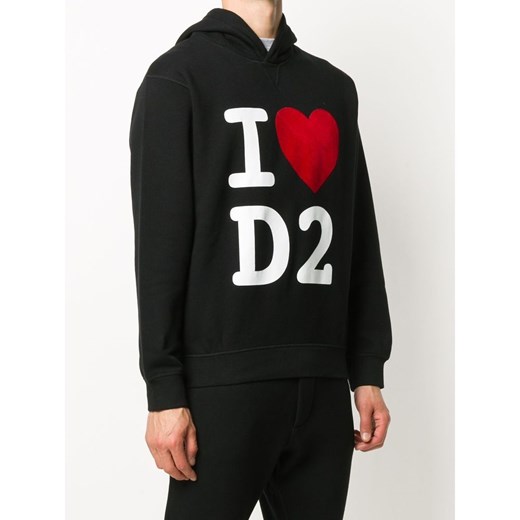 I Love D2 hoodie Dsquared2 M showroom.pl