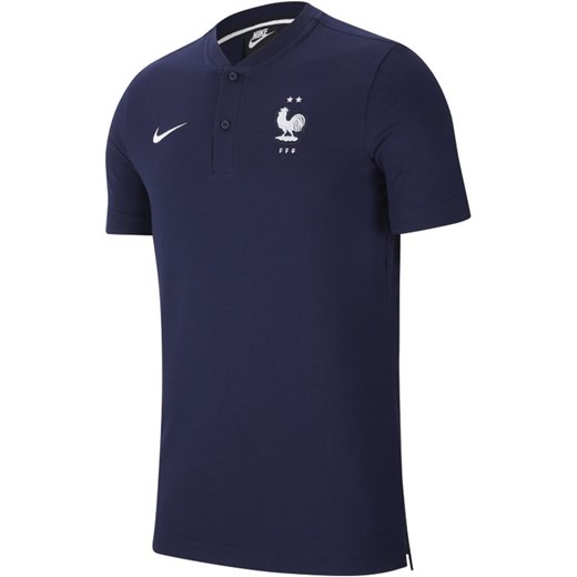 Męska koszulka polo FFF - Niebieski Nike M Nike poland