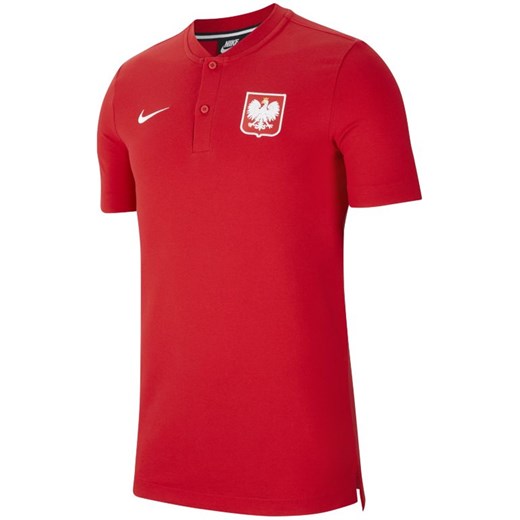 Męska koszulka polo Polska - Czerwony Nike S Nike poland