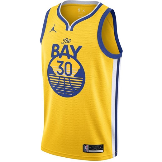 Koszulka Nike NBA Swingman Stephen Curry Warriors Statement Edition 2020 - Żółć Nike 2XL Nike poland
