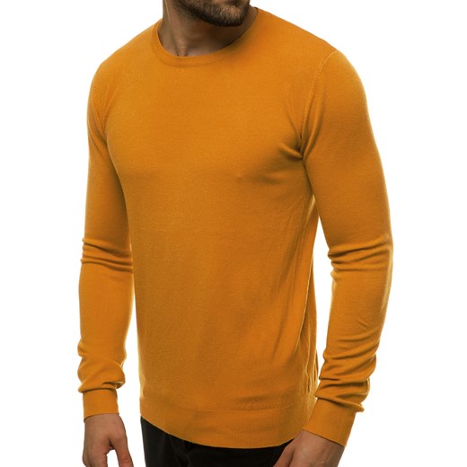 SWETER MĘSKI JASNO-CAMELOWY OZONEE TMK/YY01/9 XXL promocja ozonee.pl