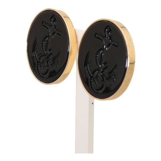 Brass Anchor Clip Earrings Dolce & Gabbana ONESIZE okazyjna cena showroom.pl