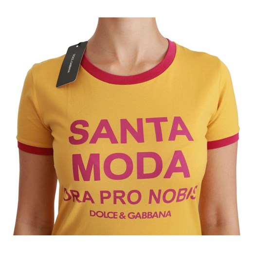 T-shirt Santa Moda Crewneck Dolce & Gabbana 40 IT showroom.pl okazja