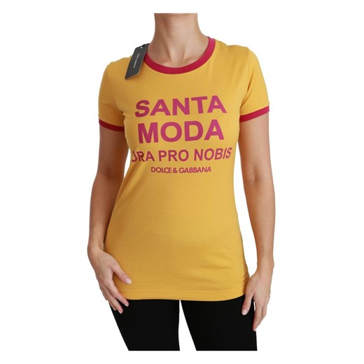 T-shirt Santa Moda Crewneck Dolce & Gabbana 36 IT showroom.pl okazyjna cena