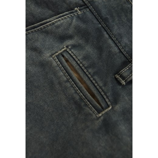 Spodnie typu chino Franco - ciemnozielone Graso Moda 28/32 176/82 sempre