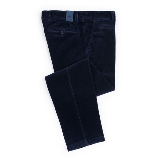 Granatowy sztruks chinos Graso Moda 182/140 sempre