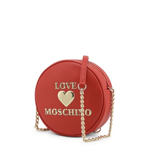 Listonoszka Love Moschino ze skóry 