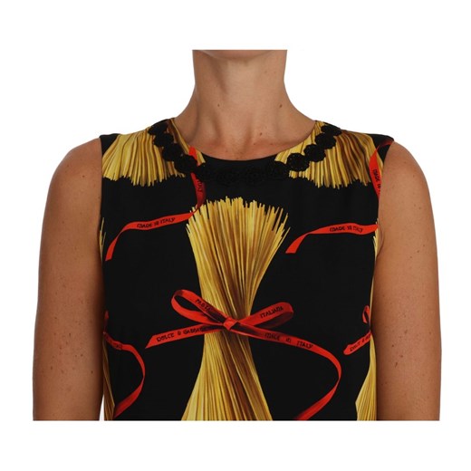 Mini  Pasta Print Dress Dolce & Gabbana XS showroom.pl okazja