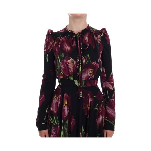 Silk Stretch Tulip Sheath Dress Dolce & Gabbana S - 36 okazyjna cena showroom.pl
