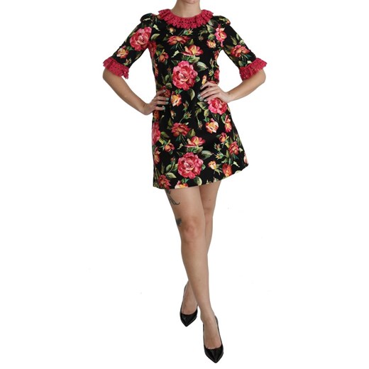 Lace A-Line Shift Mini Dress Dolce & Gabbana 2XS - 38 IT wyprzedaż showroom.pl