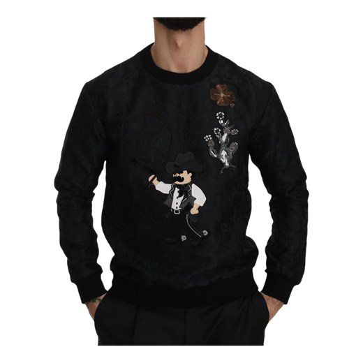 Cowboy Embroidered Sweater Dolce & Gabbana IT44 | XS wyprzedaż showroom.pl