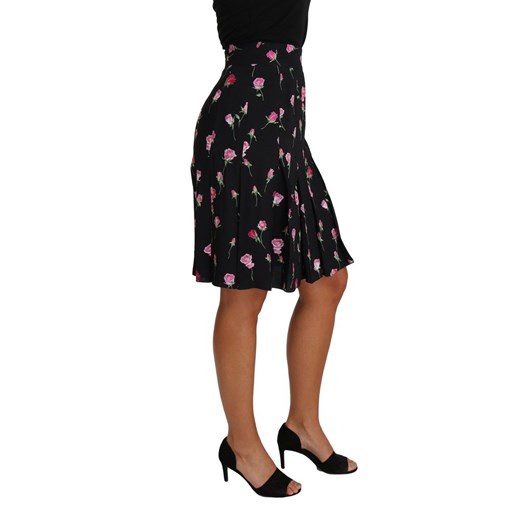 Print Floral Knee Length Skirt Dolce & Gabbana IT38 | XS wyprzedaż showroom.pl