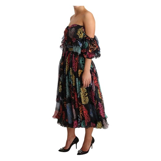 Silk Strapless Dress Dolce & Gabbana L wyprzedaż showroom.pl