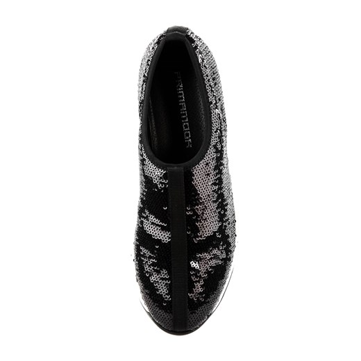 Czarne buty typu sneakers z cekinami Primamoda 36 promocja Primamoda