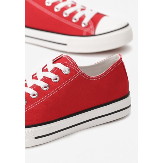 Czerwone Trampki Harleen Born2be 44 okazja born2be.pl