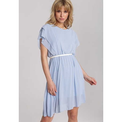 Jasnoniebieska Sukienka Canada Renee M okazyjna cena Renee odzież
