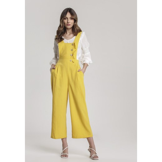 Żółty Kombinezon Retail Renee L okazyjna cena Renee odzież