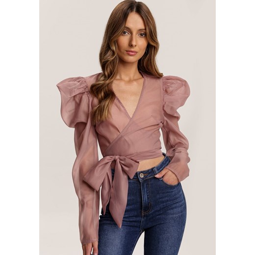 Różowa Bluzka Theriye Renee S okazyjna cena Renee odzież