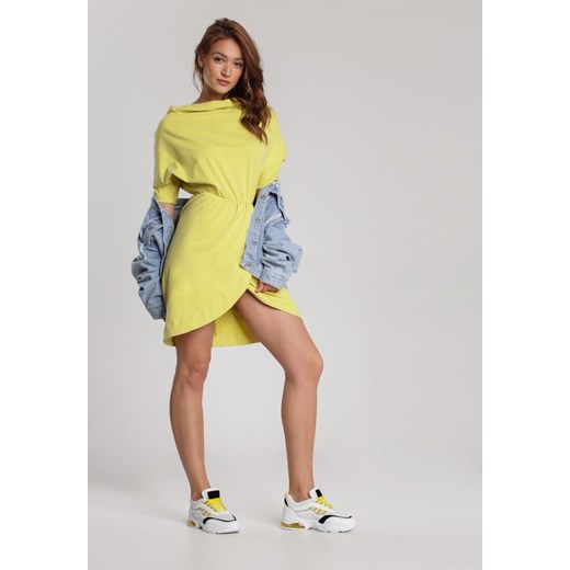 Jasnożółta Sukienka Aquaneh Renee XL okazja Renee odzież