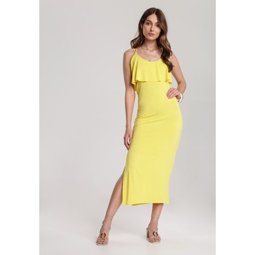 Żółta Sukienka Hyrah Renee S/M Renee odzież