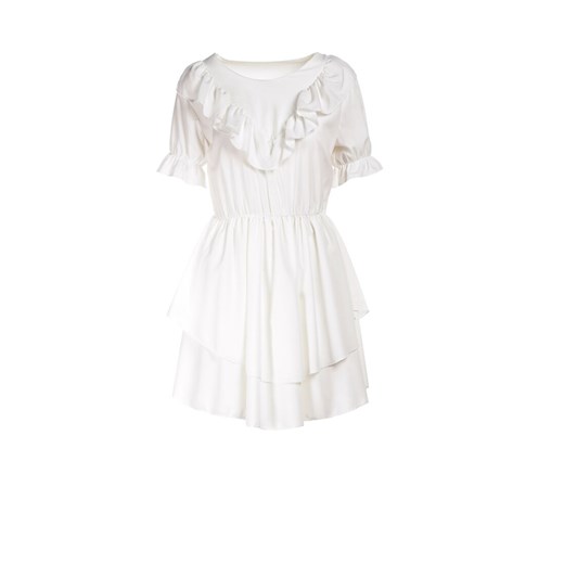 Biała Sukienka Pallerodia Renee S/M okazja Renee odzież