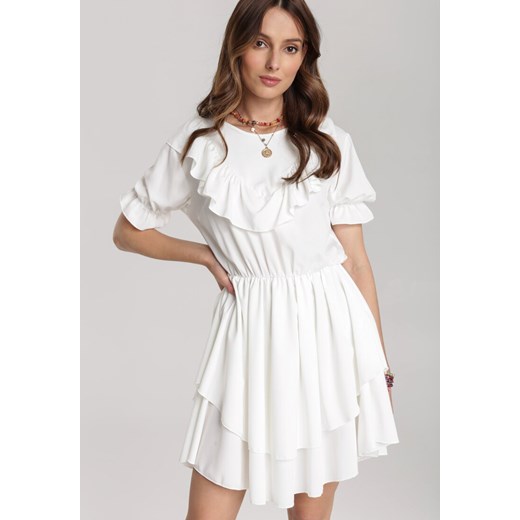 Biała Sukienka Pallerodia Renee S/M Renee odzież okazja